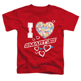 Smarties I Heart Smarties - Toddler T-Shirt Toddler T-Shirt Smarties   