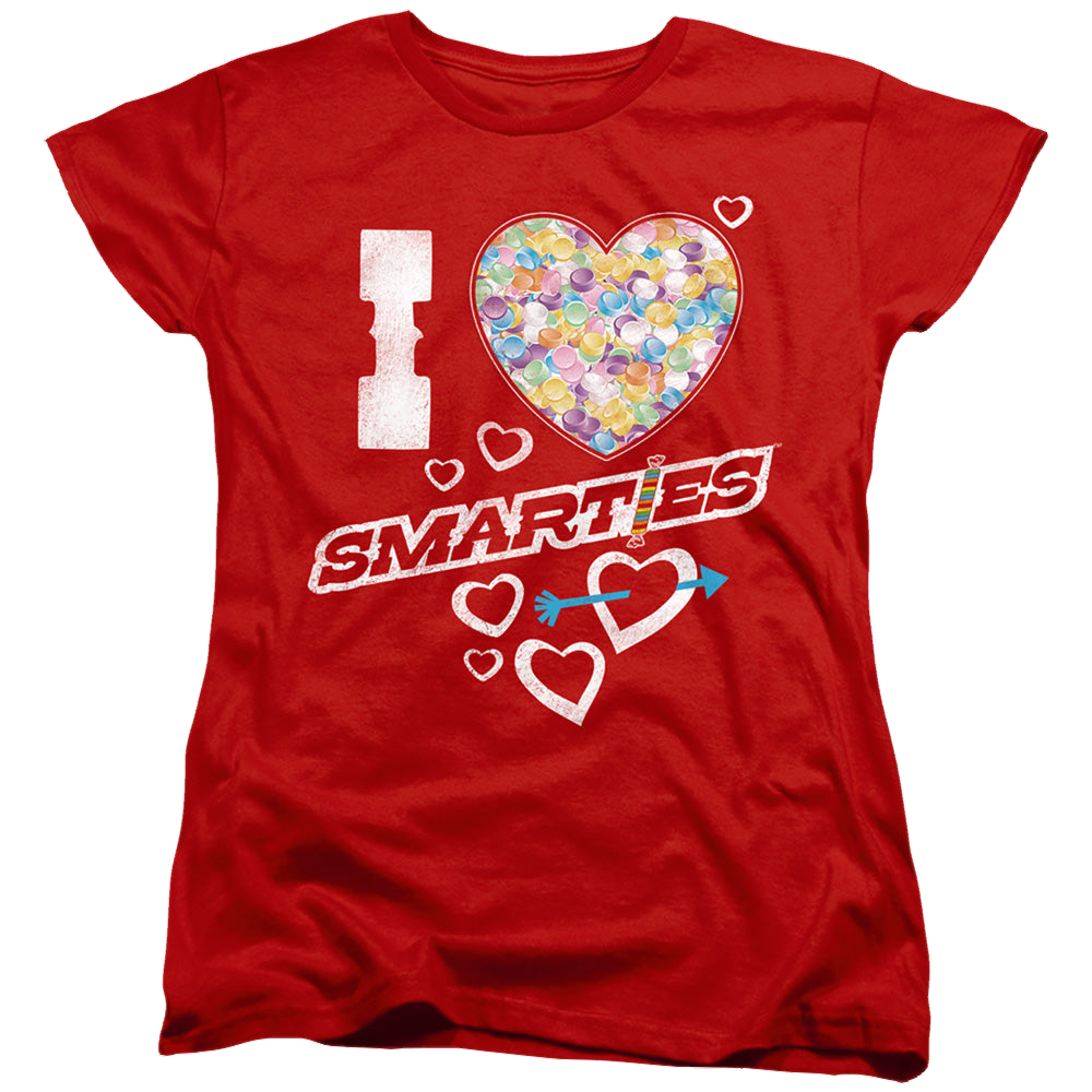 Smarties I Heart Smarties - Women's T-Shirt Women's T-Shirt Smarties   