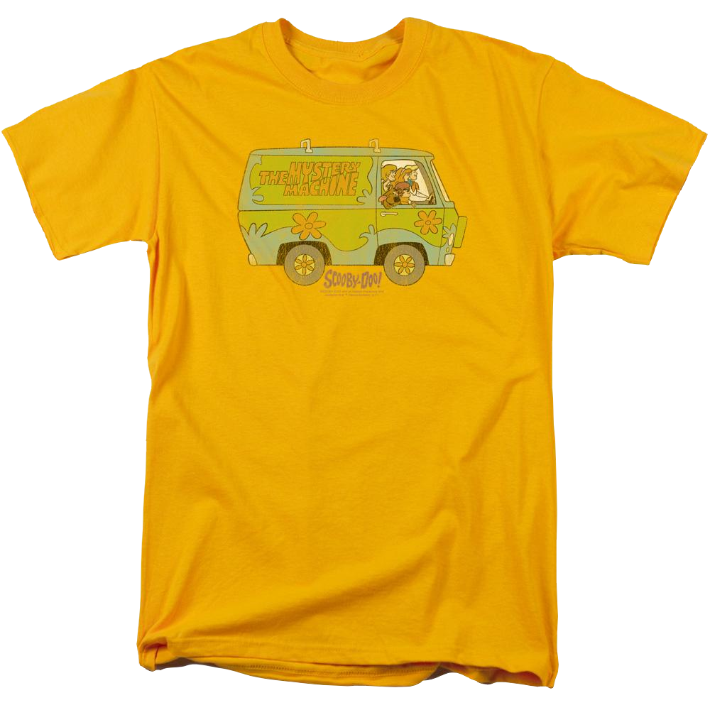 Scooby Doo The Mystery Machine Men's Regular Fit T-Shirt Men's Regular Fit T-Shirt Scooby Doo   