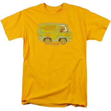 Scooby Doo The Mystery Machine Men's Regular Fit T-Shirt Men's Regular Fit T-Shirt Scooby Doo   