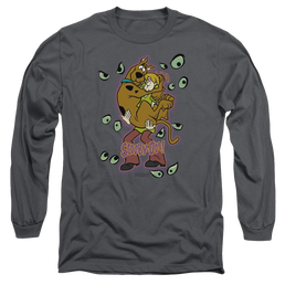 Scooby Doo Being Watched Men's Long Sleeve T-Shirt Men's Long Sleeve T-Shirt Scooby Doo   