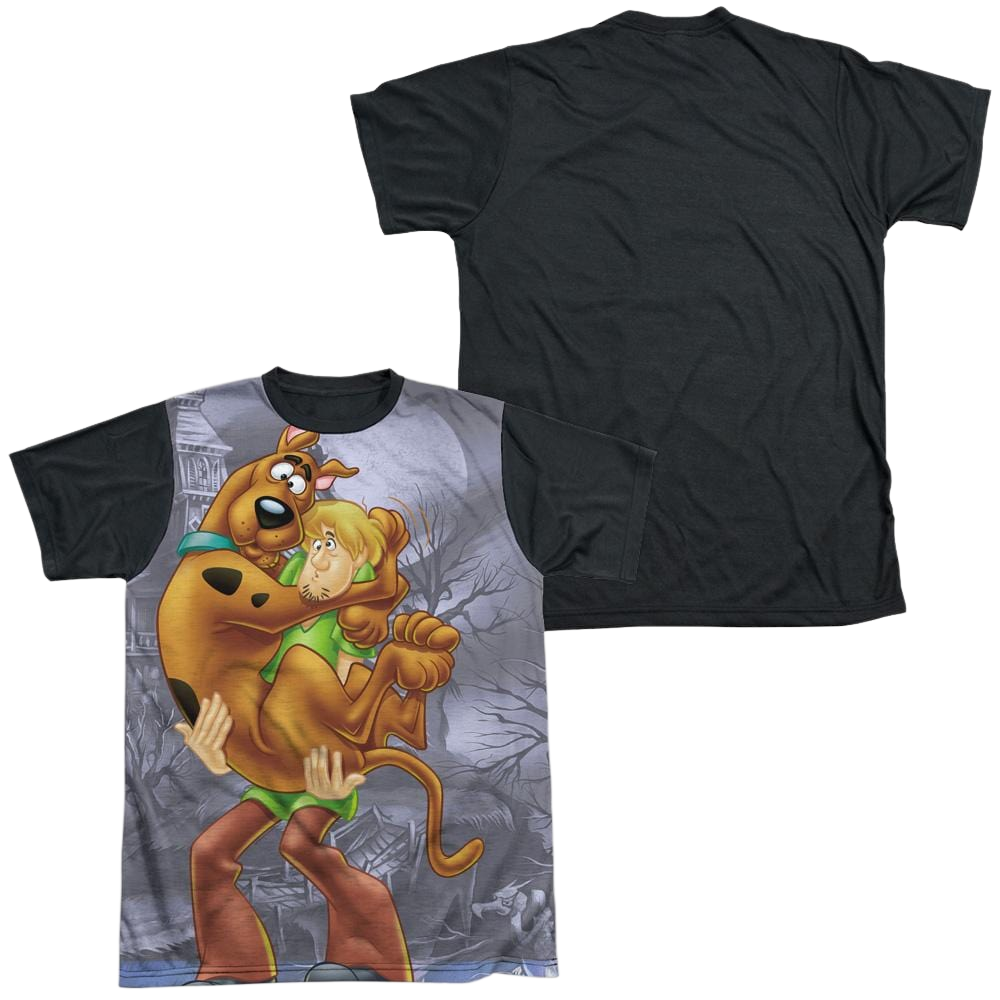 Scooby Doo Scooby And Shaggy Men's Black Back T-Shirt Men's Black Back T-Shirt Scooby Doo   