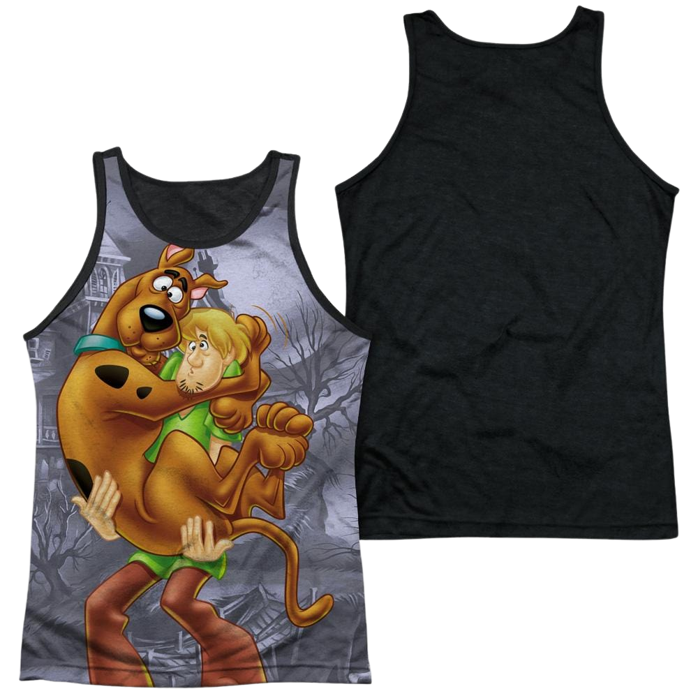 Scooby Doo Scooby And Shaggy Men's Black Back Tank Men's Black Back Tank Scooby Doo   