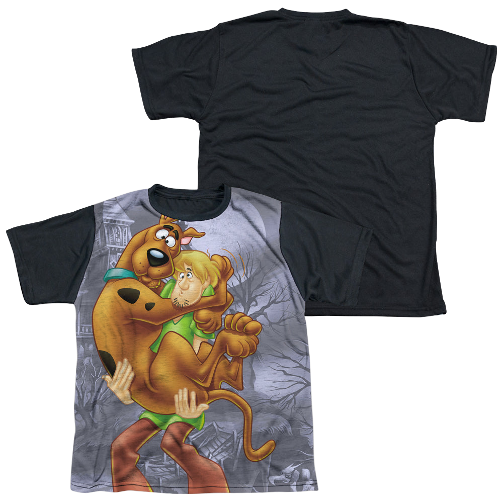 Scooby Doo Scooby & Shaggy - Youth Black Back T-Shirt Youth Black Back T-Shirt (Ages 8-12) Scooby Doo   