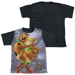 Scooby Doo Scooby & Shaggy - Youth Black Back T-Shirt Youth Black Back T-Shirt (Ages 8-12) Scooby Doo   