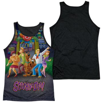 Scooby Doo Amusement Park men's black back tank