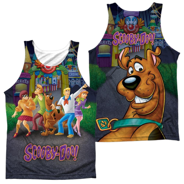Scooby Doo Amusement Park men's all-over print tank