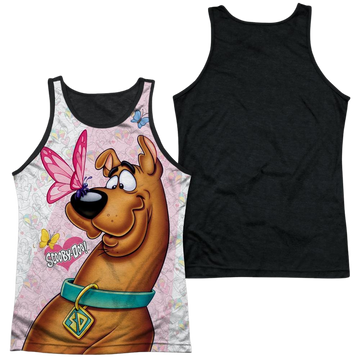 Scooby Doo Butterfly men's black back tank
