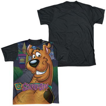 Scooby Doo Big Dog men's black back t-shirt