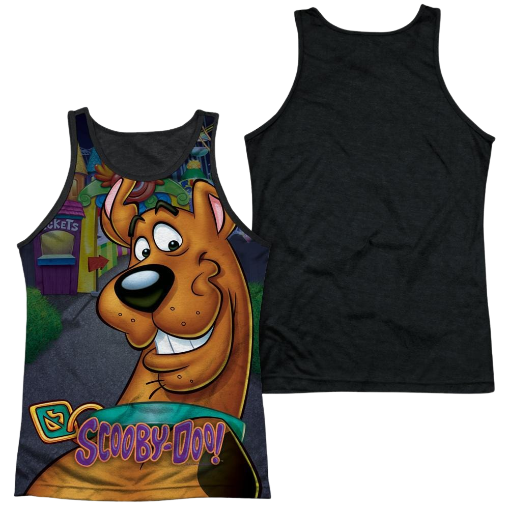 Scooby Doo Big Dog Men's Black Back Tank Men's Black Back Tank Scooby Doo   