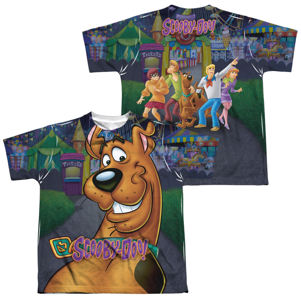 Scooby Doo Big Dog (Front/Back Print) - Youth All-Over Print T-Shirt Youth All-Over Print T-Shirt (Ages 8-12) Scooby Doo   