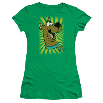 Kelly green juniors t-shirt with Scooby Doo Scooby-doo - T-shirt graphic