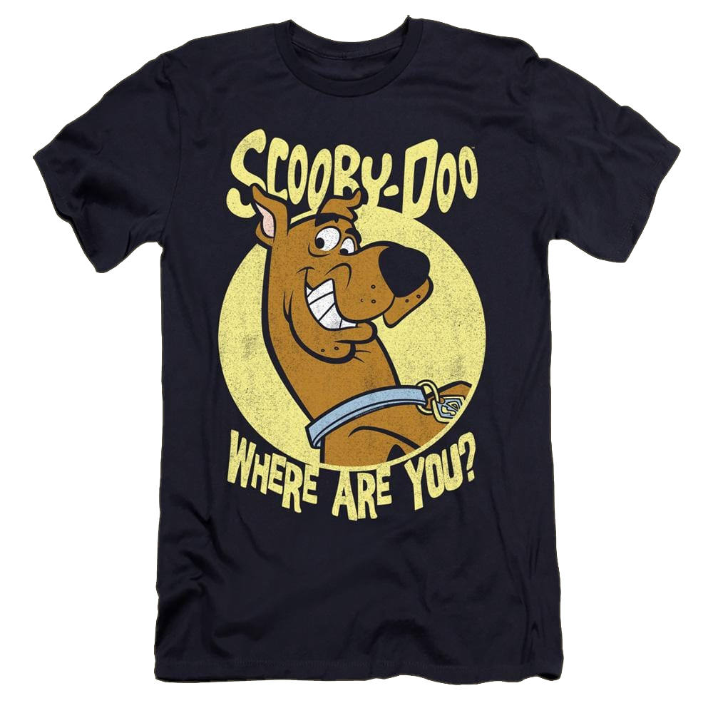 Scooby Doo Where Are You - Men's Premium Slim Fit T-Shirt Men's Premium Slim Fit T-Shirt Scooby Doo   