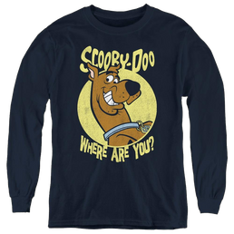 Scooby Doo Where Are You - Youth Long Sleeve T-Shirt Youth Long Sleeve T-Shirt Scooby Doo   