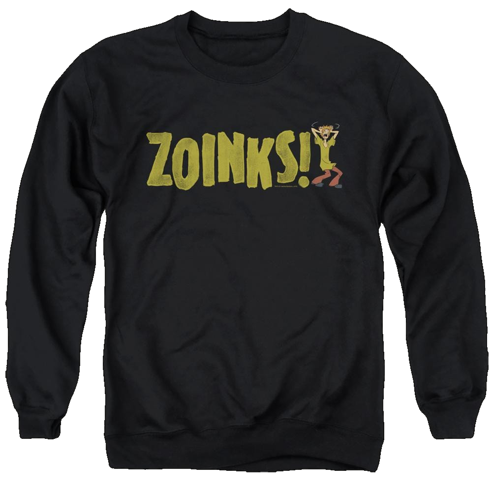 Scooby Doo Zoinks - Men's Crewneck Sweatshirt Men's Crewneck Sweatshirt Scooby Doo   