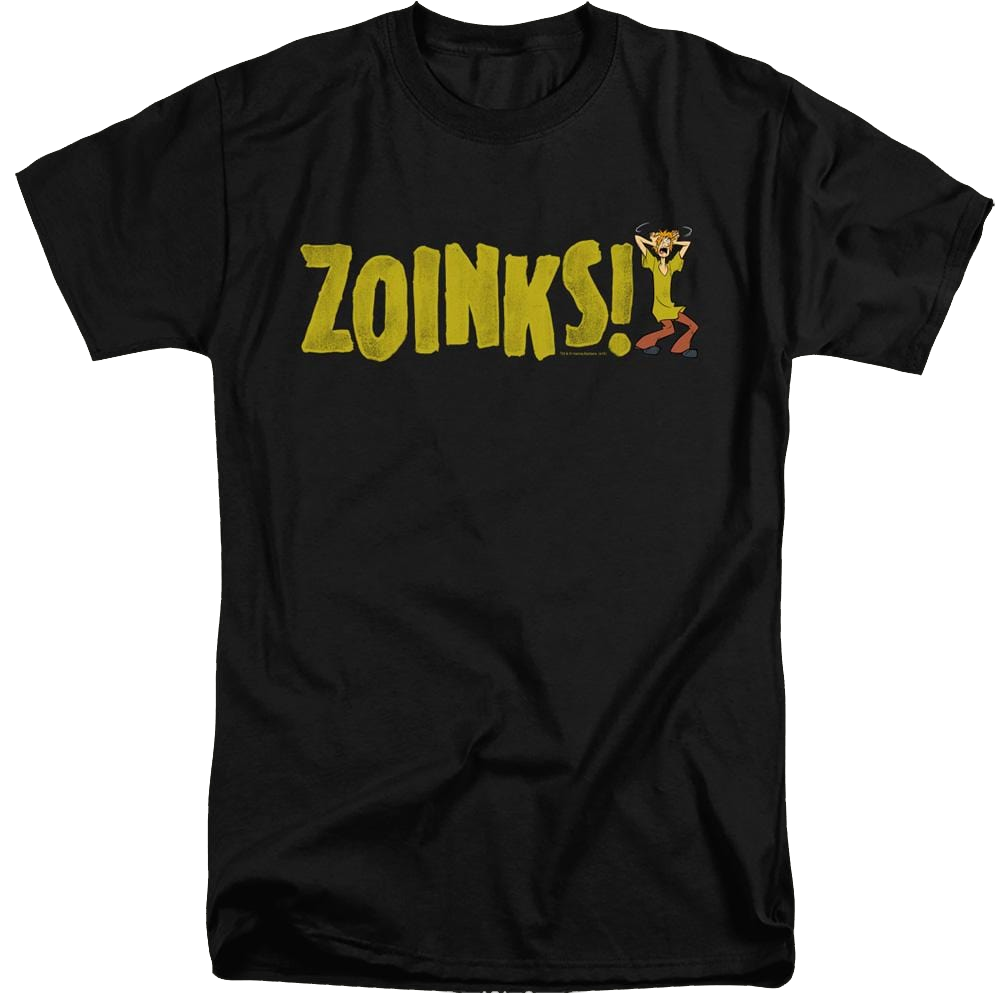 Scooby Doo Zoinks - Men's Tall Fit T-Shirt Men's Tall Fit T-Shirt Scooby Doo   