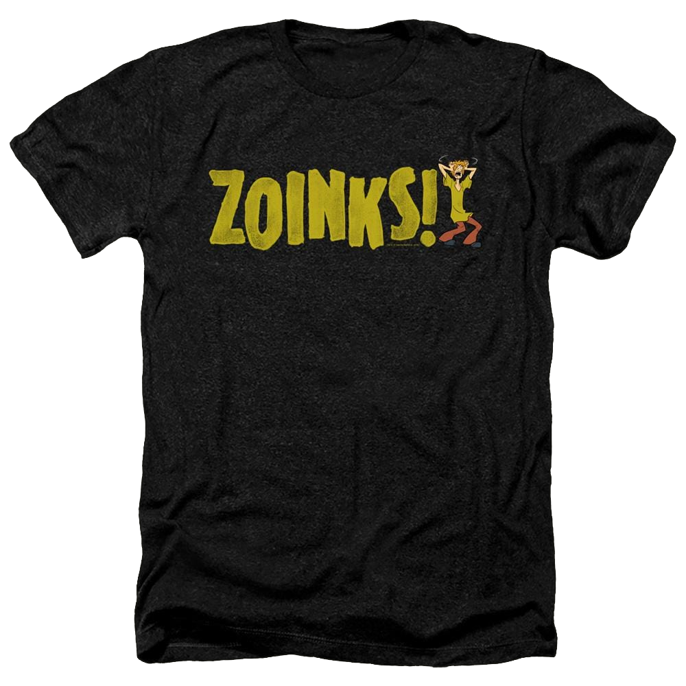 Scooby Doo Zoinks - Men's Heather T-Shirt Men's Heather T-Shirt Scooby Doo   