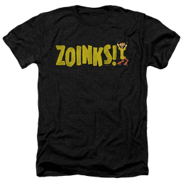 Scooby Doo Zoinks - Men's Heather T-Shirt Men's Heather T-Shirt Scooby Doo   