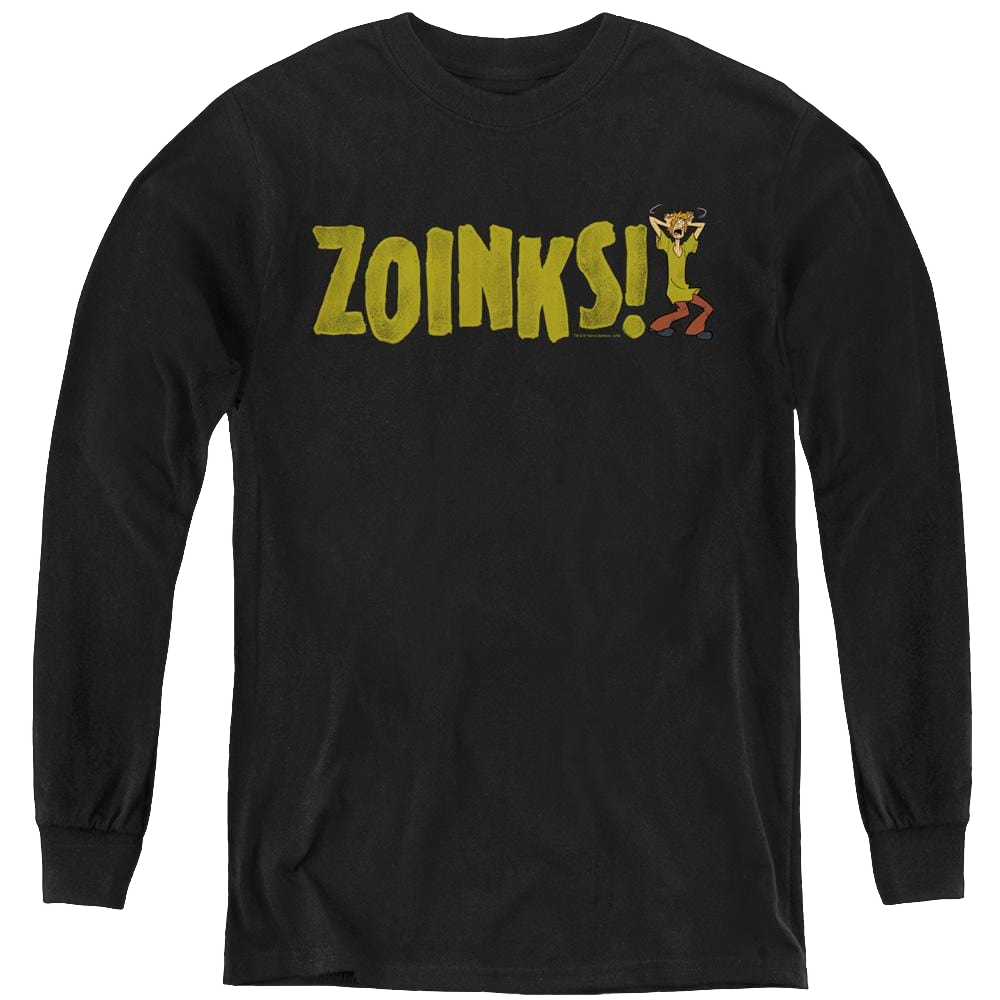 Scooby Doo Zoinks - Youth Long Sleeve T-Shirt Youth Long Sleeve T-Shirt Scooby Doo   