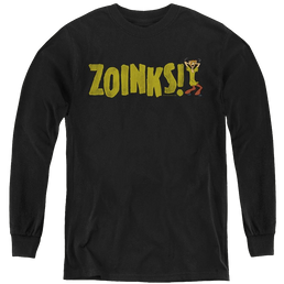 Scooby Doo Zoinks - Youth Long Sleeve T-Shirt Youth Long Sleeve T-Shirt Scooby Doo   