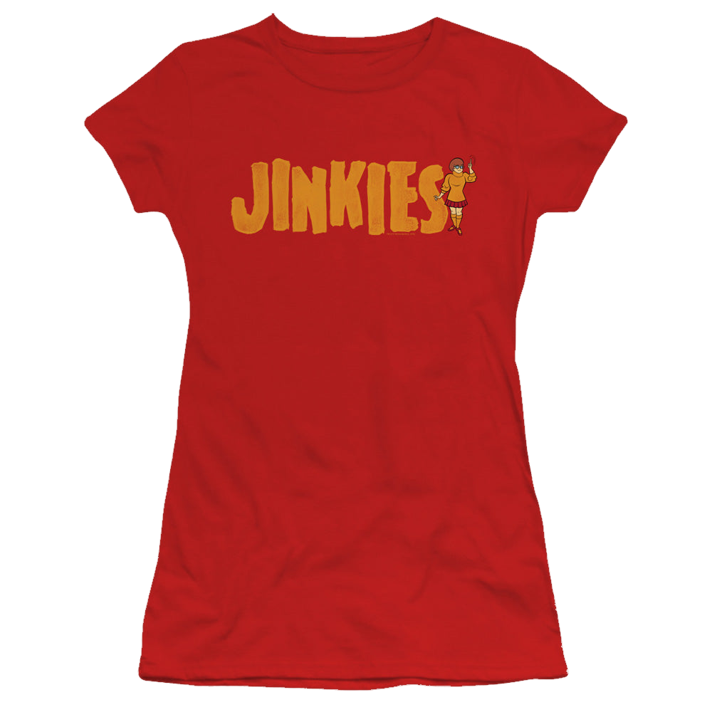 Scooby Doo Jinkies - Juniors T-Shirt Juniors T-Shirt Scooby Doo   