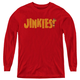 Scooby Doo Jinkies - Youth Long Sleeve T-Shirt Youth Long Sleeve T-Shirt Scooby Doo   