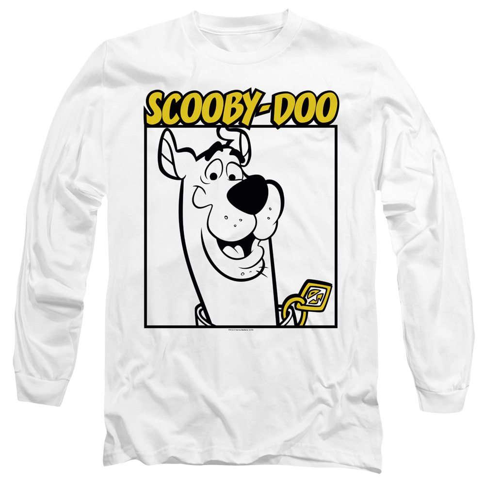 Scooby Doo Scooby Square - Men's Long Sleeve T-Shirt Men's Long Sleeve T-Shirt Scooby Doo   