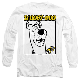 Scooby Doo Scooby Square - Men's Long Sleeve T-Shirt Men's Long Sleeve T-Shirt Scooby Doo   
