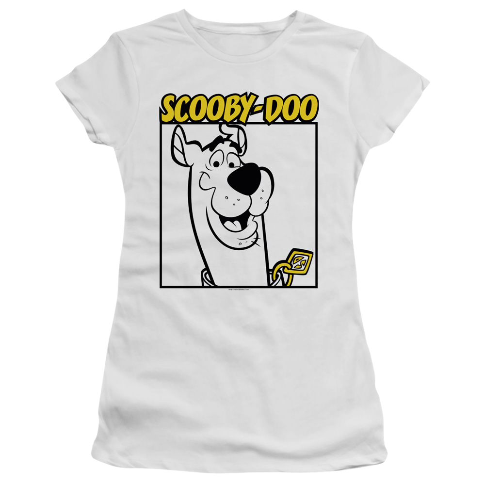Scooby Doo Scooby Square - Juniors T-Shirt Juniors T-Shirt Scooby Doo   