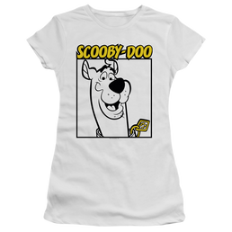 Scooby Doo Scooby Square - Juniors T-Shirt Juniors T-Shirt Scooby Doo   