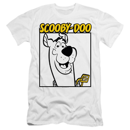 Scooby Doo Scooby Square - Men's Premium Slim Fit T-Shirt Men's Premium Slim Fit T-Shirt Scooby Doo   