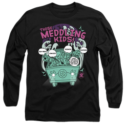 Scooby Doo Meddling Since 1969 - Men's Long Sleeve T-Shirt Men's Long Sleeve T-Shirt Scooby Doo   