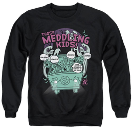Scooby Doo Meddling Since 1969 - Men's Crewneck Sweatshirt Men's Crewneck Sweatshirt Scooby Doo   