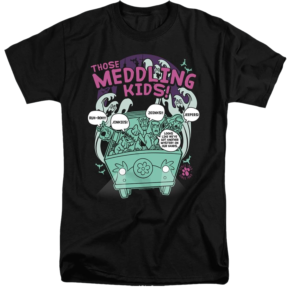 Scooby Doo Meddling Since 1969 - Men's Tall Fit T-Shirt Men's Tall Fit T-Shirt Scooby Doo   