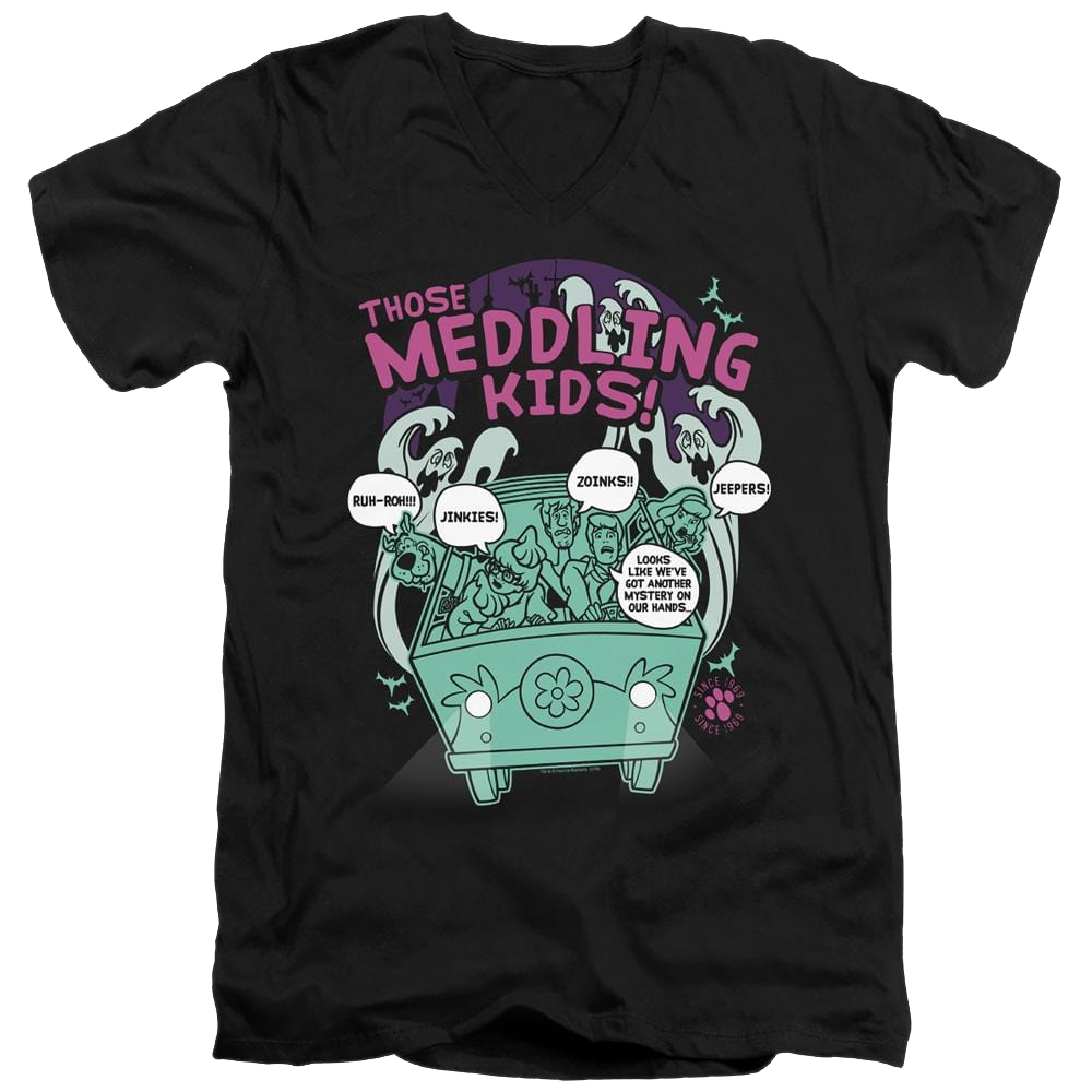 Scooby Doo Meddling Since 1969 - Men's V-Neck T-Shirt Men's V-Neck T-Shirt Scooby Doo   