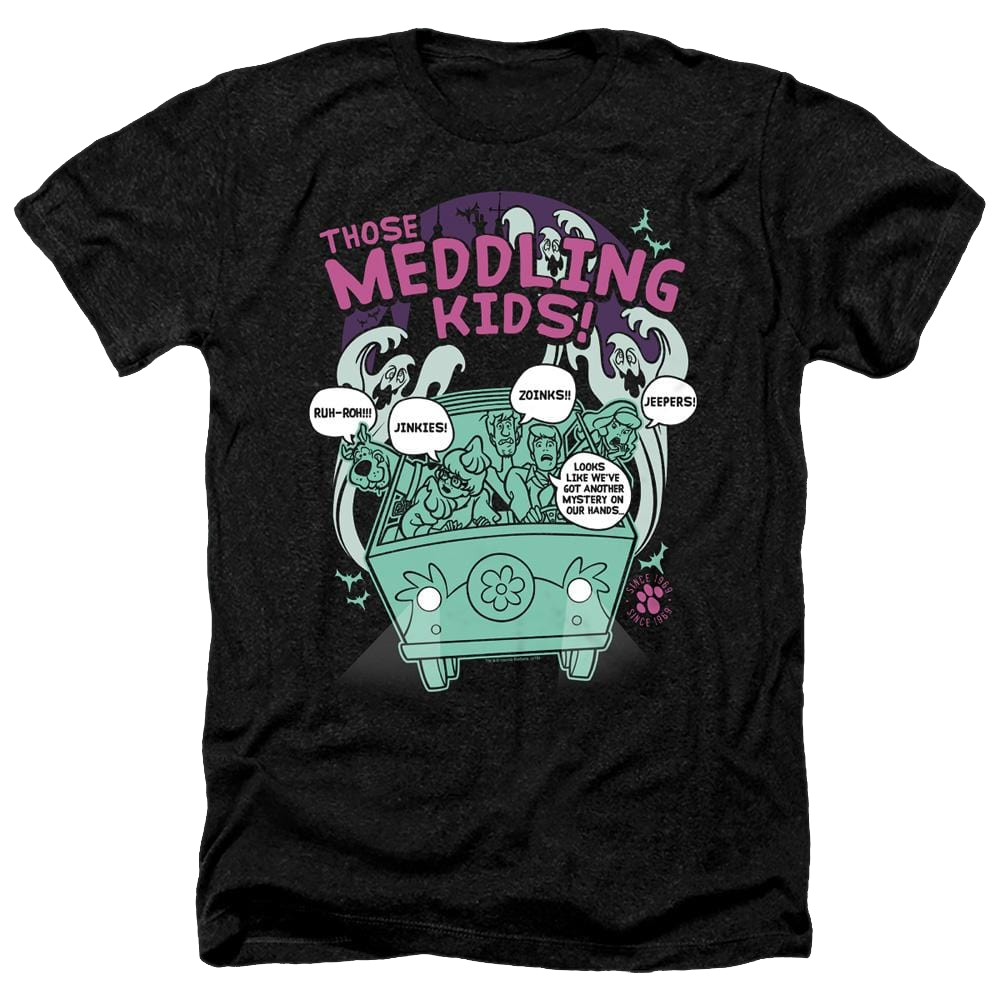 Scooby Doo Meddling Since 1969 - Men's Heather T-Shirt Men's Heather T-Shirt Scooby Doo   