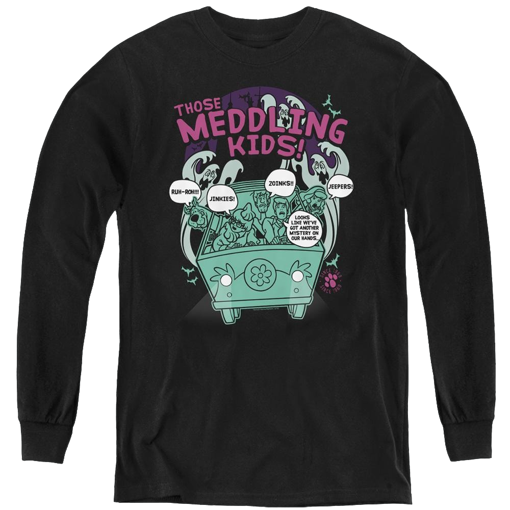 Scooby Doo Meddling Since 1969 - Youth Long Sleeve T-Shirt Youth Long Sleeve T-Shirt Scooby Doo   