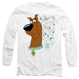 Scooby Doo Evolution Of Scooby Doo - Men's Long Sleeve T-Shirt Men's Long Sleeve T-Shirt Scooby Doo   