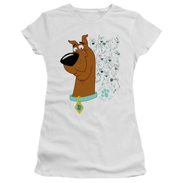 Scooby Doo Evolution Of Scooby Doo - Juniors T-Shirt Juniors T-Shirt Scooby Doo   