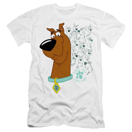 Scooby Doo Evolution Of Scooby Doo - Men's Premium Slim Fit T-Shirt Men's Premium Slim Fit T-Shirt Scooby Doo   