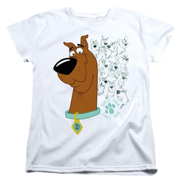 Scooby Doo Evolution Of Scooby Doo - Women's T-Shirt Women's T-Shirt Scooby Doo   