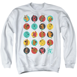 Scooby Doo Heads Up - Men's Crewneck Sweatshirt Men's Crewneck Sweatshirt Scooby Doo   