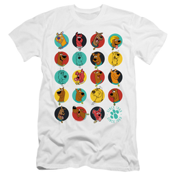 Scooby Doo Heads Up - Men's Premium Slim Fit T-Shirt Men's Premium Slim Fit T-Shirt Scooby Doo   