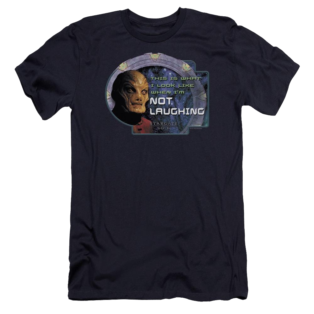 Stargate Not Laughing Men's Premium Slim Fit T-Shirt Men's Premium Slim Fit T-Shirt Stargate   