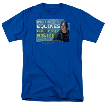 Royal men's regular fit t-shirt with Stargate Dedicated graphic