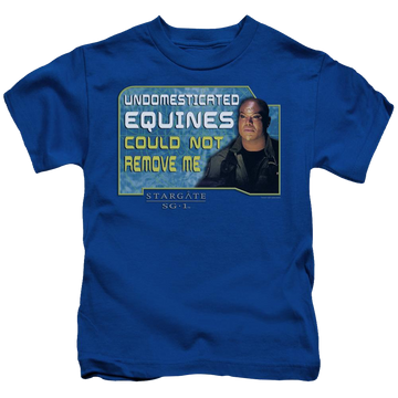 Royal kid's t-shirt for ages 4 to 7 with Stargate Dedicated graphic