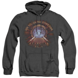 Stargate Sg-1 Other Side - Heather Pullover Hoodie Heather Pullover Hoodie Stargate   