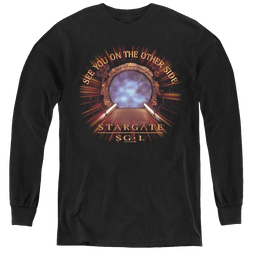 Stargate Sg-1 Other Side - Youth Long Sleeve T-Shirt Youth Long Sleeve T-Shirt Stargate   