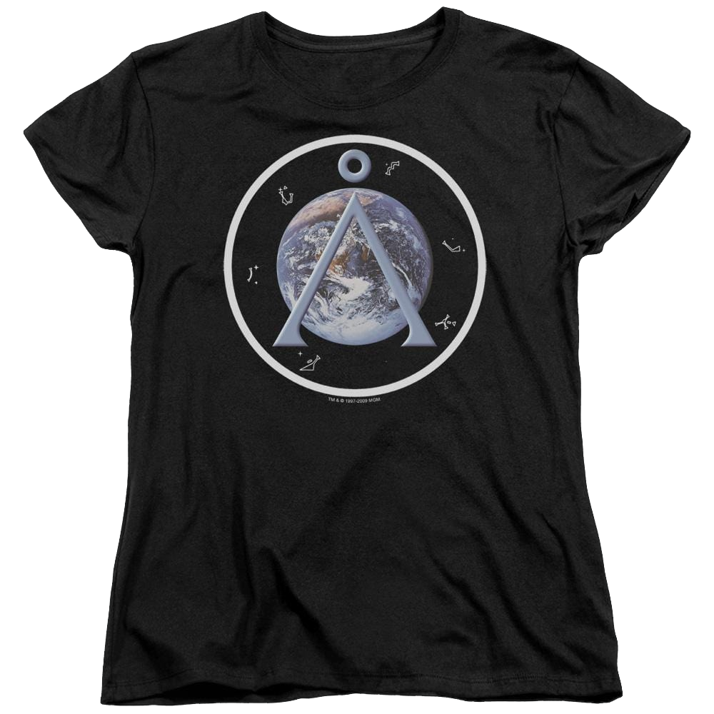 Stargate Earth Emblem Women's T-Shirt Women's T-Shirt Stargate   