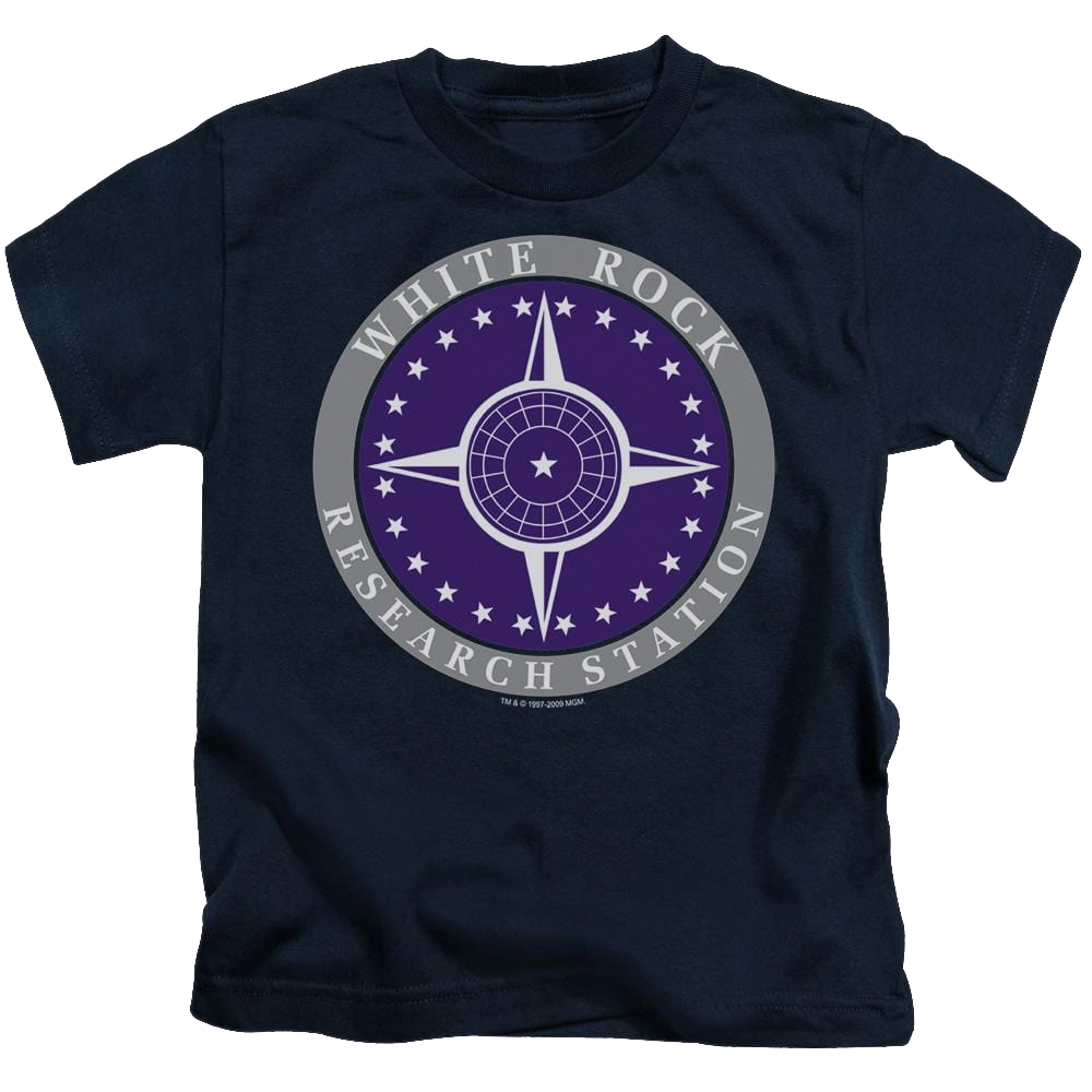 Stargate Sg-1 White Rock Logo - Kid's T-Shirt Kid's T-Shirt (Ages 4-7) Stargate   